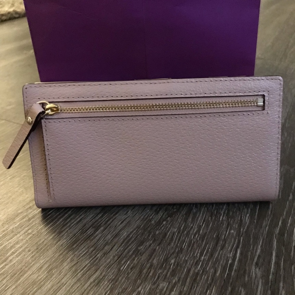 π NWT Kate Spade Wallet Warmvellum - Picture 3 of 6